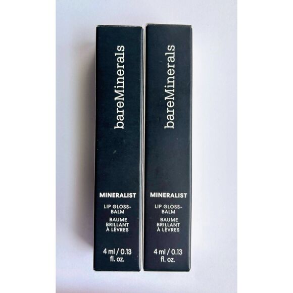 BareMinerals Mineralist Lip Gloss - Balm 4ml/0.13 fl oz, Serenity - Set of 2 - Picture 2 of 6